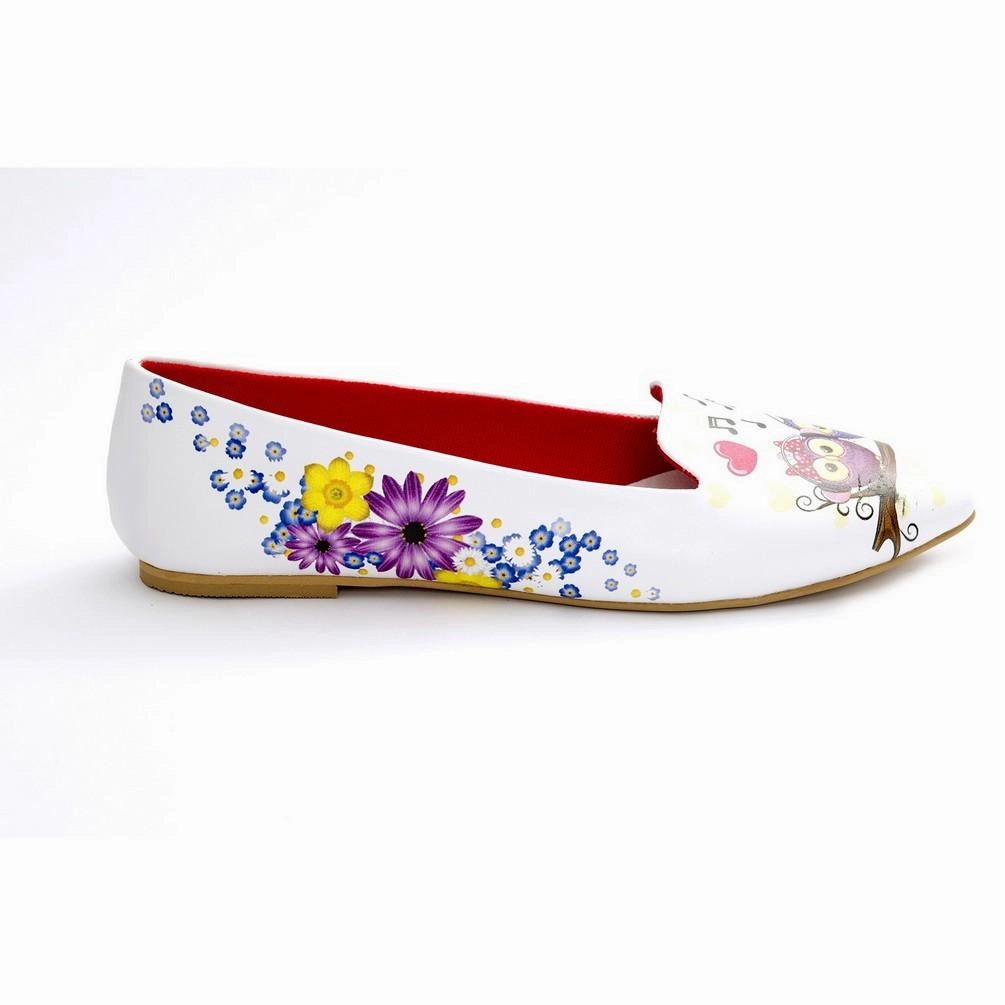 Coastal vibe Sweet Owl Ballerinas Shoes NBL217