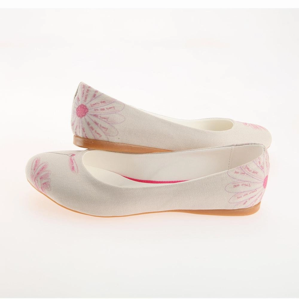 Royal Mood Flower Ballerinas Shoes 1121