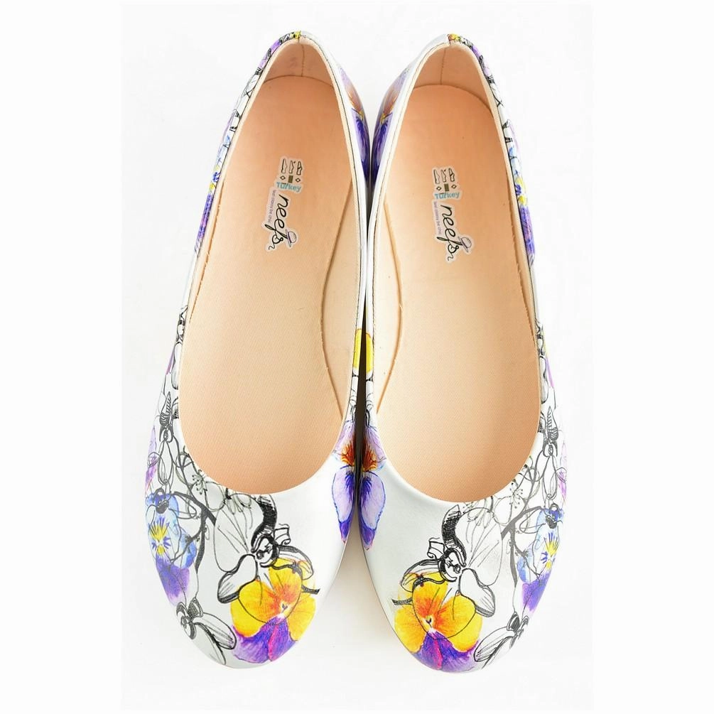 Flowers Ballerinas Shoes NFS1000 Easy Flow Light Run