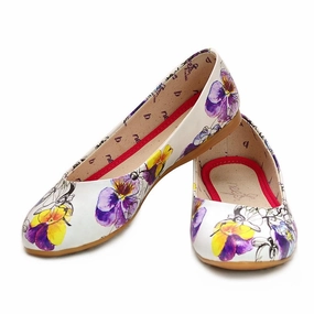 Flowers Ballerinas Shoes NFS1000 Dinner Look