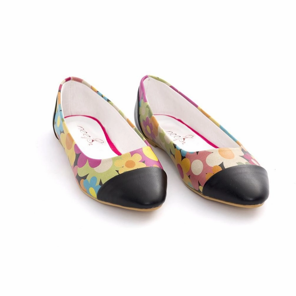 Soft Land Flowers Ballerinas Shoes NMS106