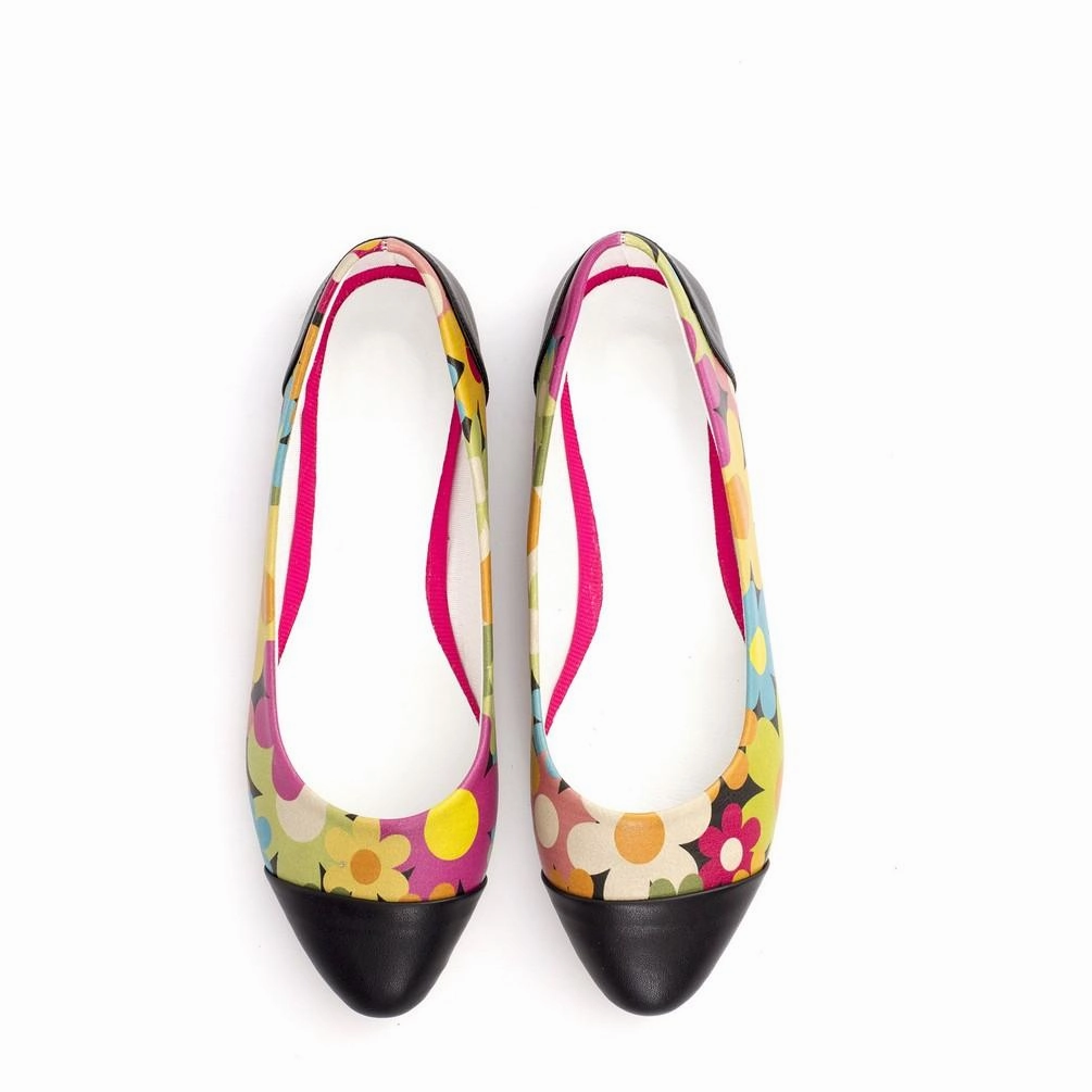 Quick Flex Light Run Flowers Ballerinas Shoes NMS106
