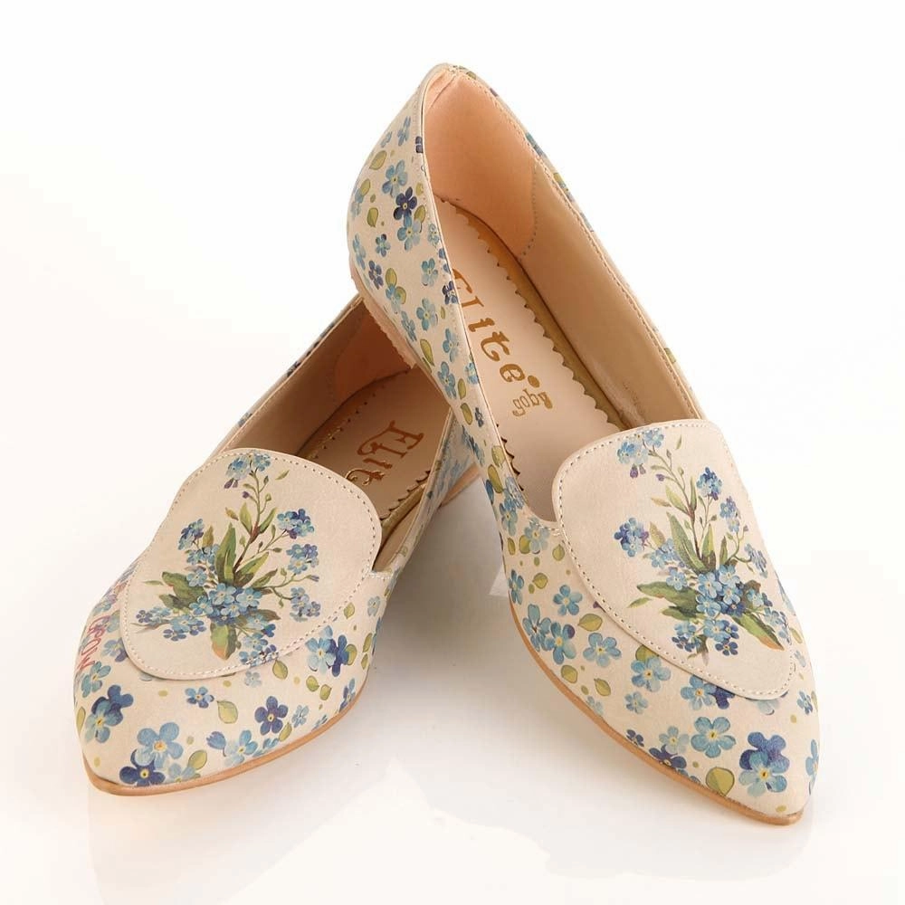 Flowers Ballerinas Shoes OMR7202 Trail Ease