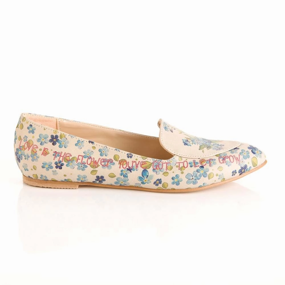 Flowers Ballerinas Shoes OMR7202 Power Base