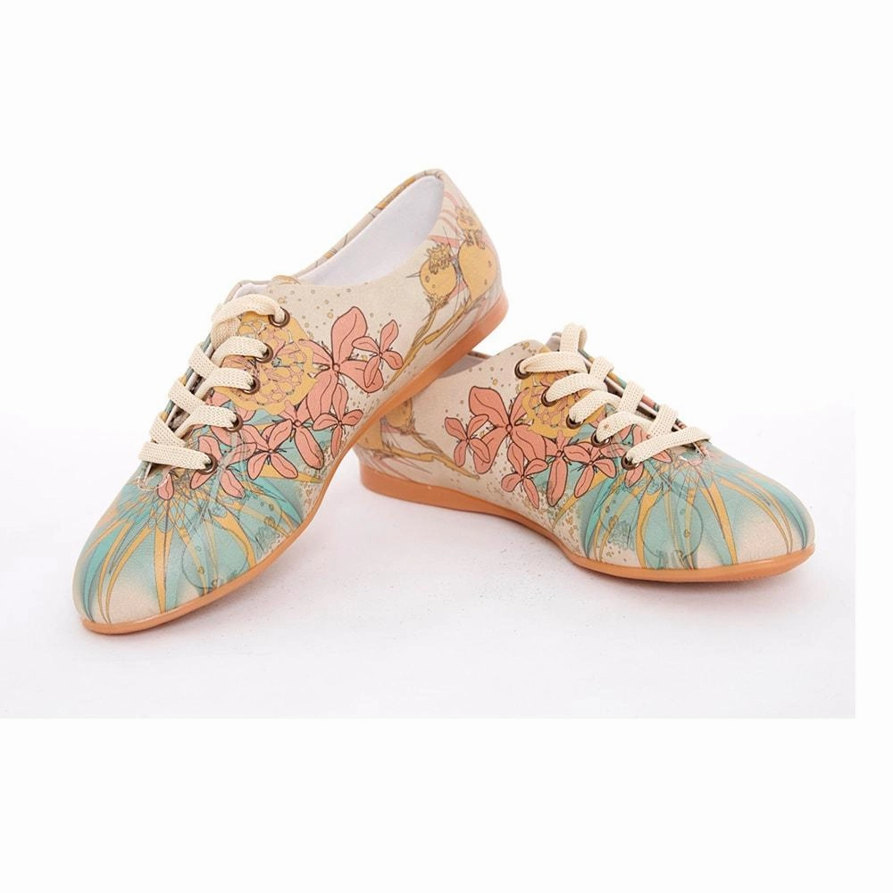 Flowers Ballerinas Shoes SLV062 Skate Cool Shock Guard