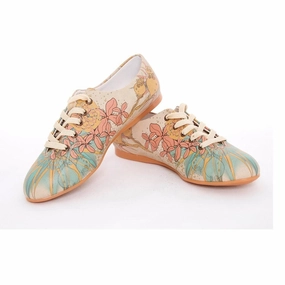 Flowers Ballerinas Shoes SLV062 Skate Cool Dream Walk