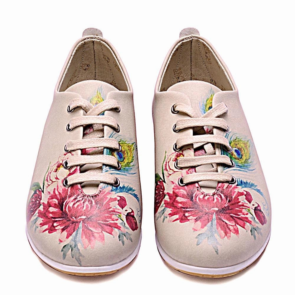 Joy Step Rubber Outsole Flowers Ballerinas Shoes SLV187