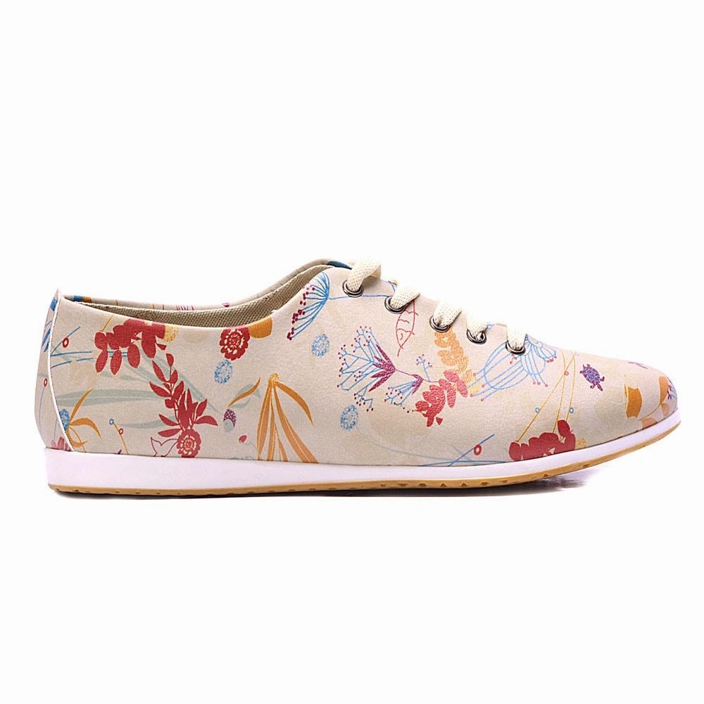 Flowers Ballerinas Shoes SLV191 High Arch Skin Soft
