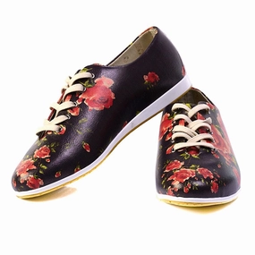 Flowers Ballerinas Shoes SLV193 Fit
