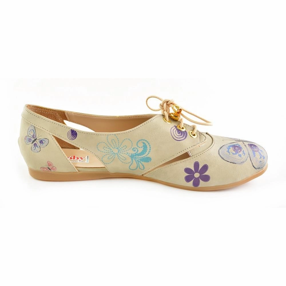 Rock Path Flowers Ballerinas Shoes YAB107