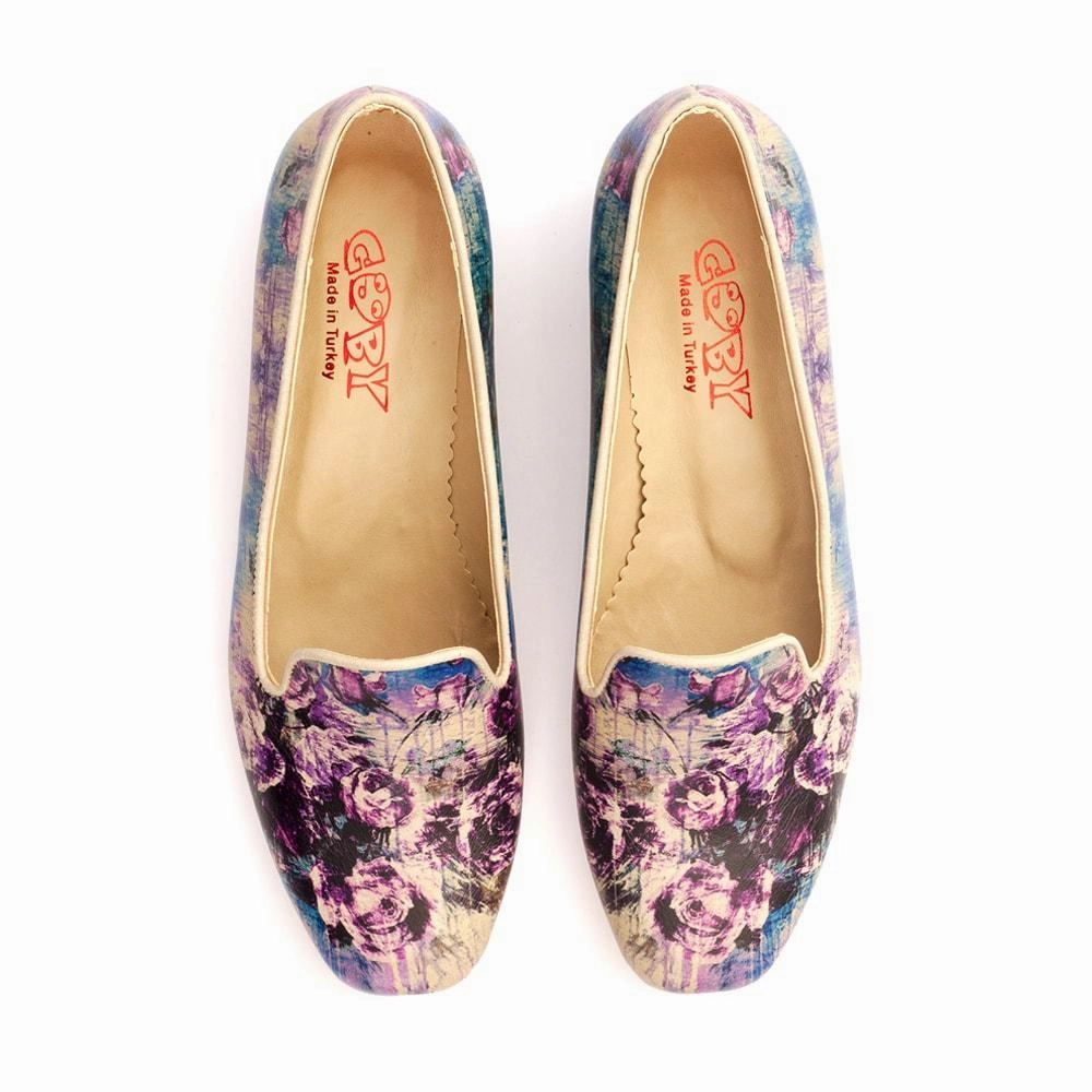 Flowers Career Heel Shoes DB118 Low Top Easy To Clean