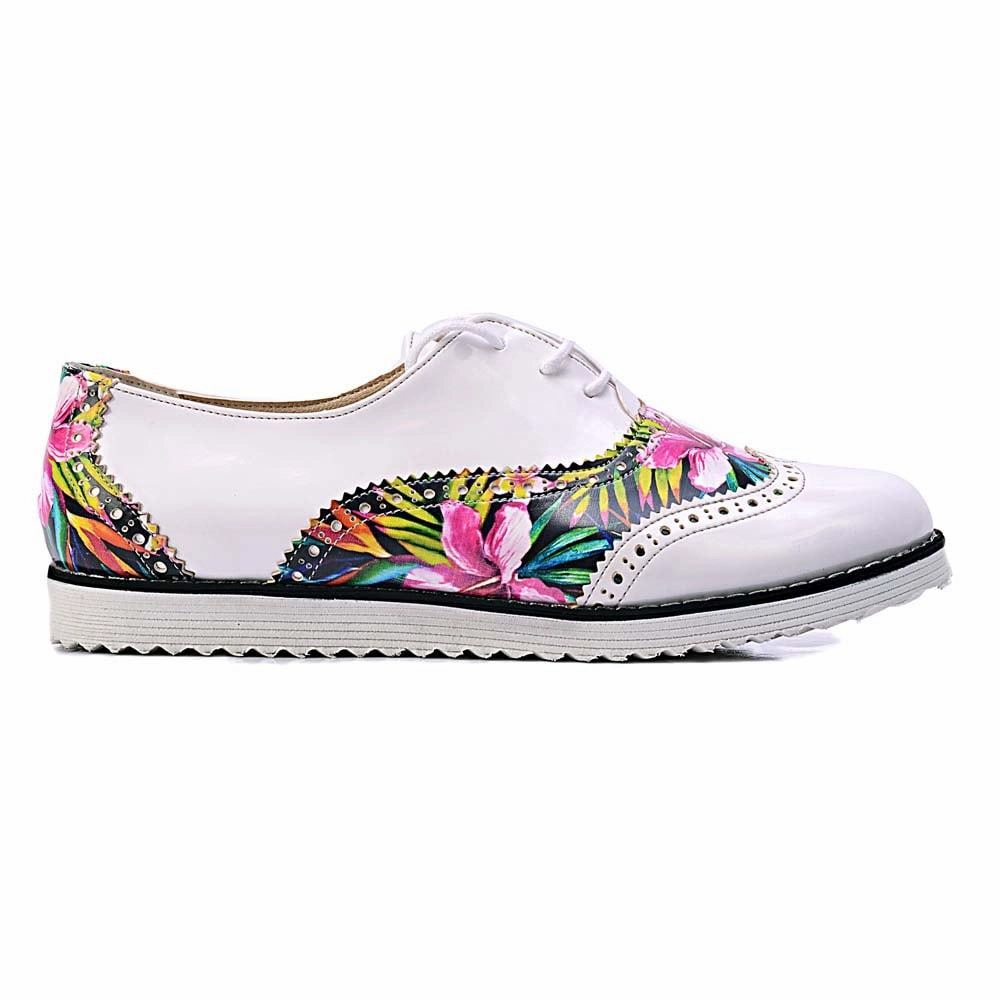 Future Walk Flowers Oxford Shoes GNG303