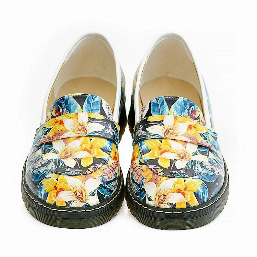 Fitness Vibe Flowers Oxford Shoes NMOX102