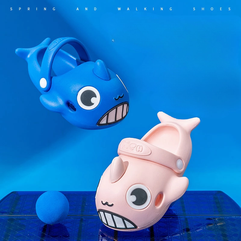 Wholesale Whale Kids Non-slip Outer Wear Indoor Soft Sole Slippers Lady Slippers Flower