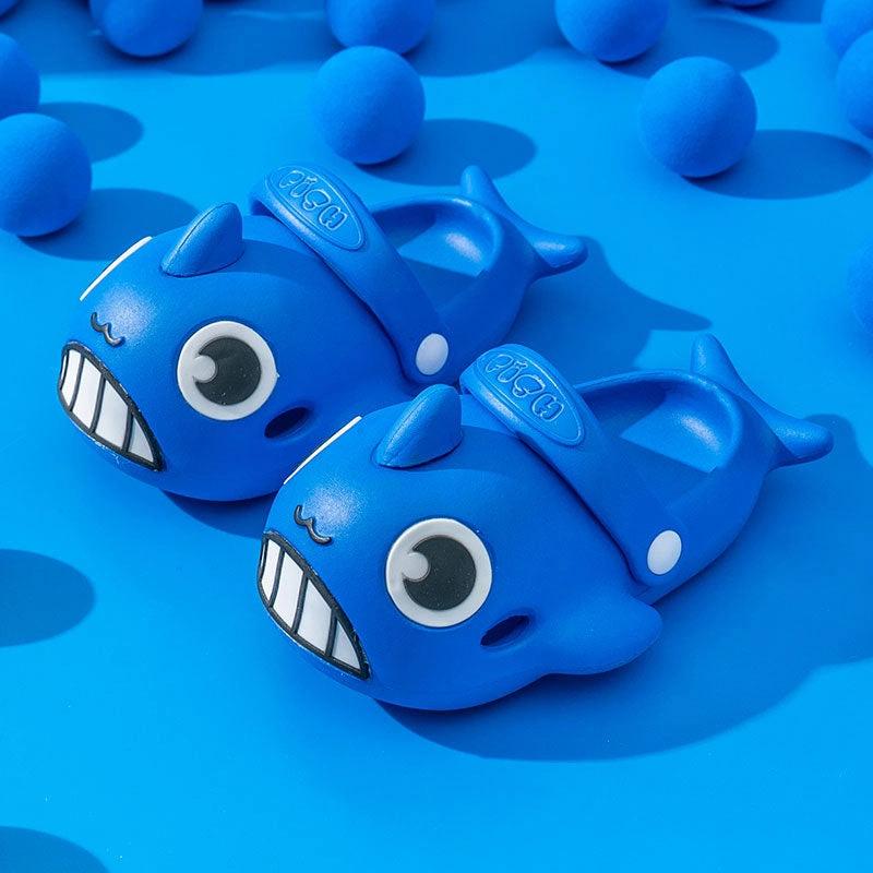 Wholesale Whale Kids Non-slip Outer Wear Indoor Soft Sole Slippers Slippers Extra Wide Swollen Feet