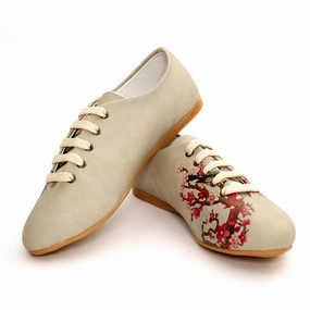 Clear Glow Flowers Ballerinas Shoes SLV079