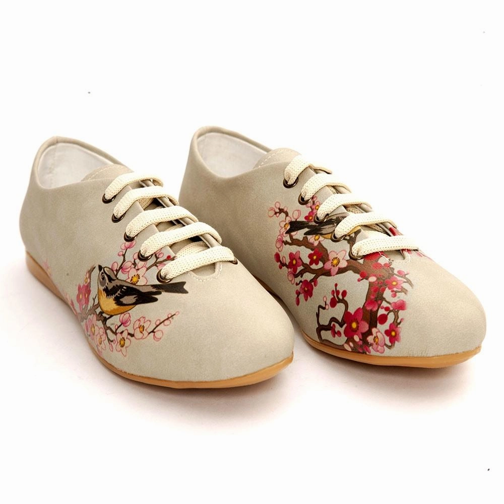 Durable Build Flowers Ballerinas Shoes SLV079