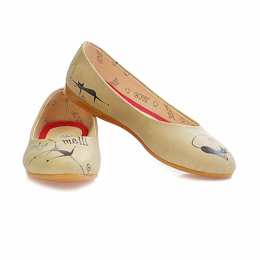 Scratch Me Ballerinas Shoes 1049 Earth Base