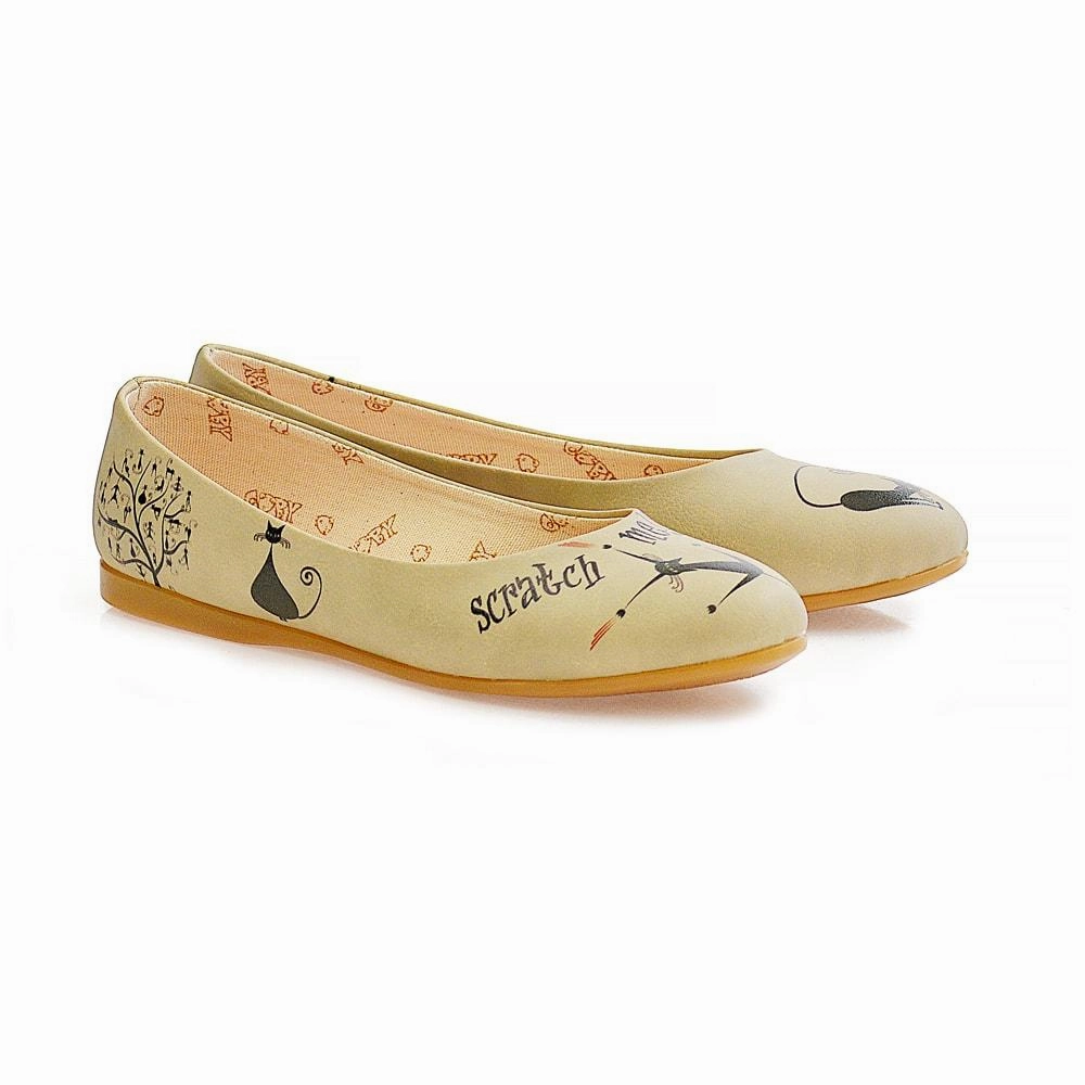 Scratch Me Ballerinas Shoes 1049 Polish Look soft pastel