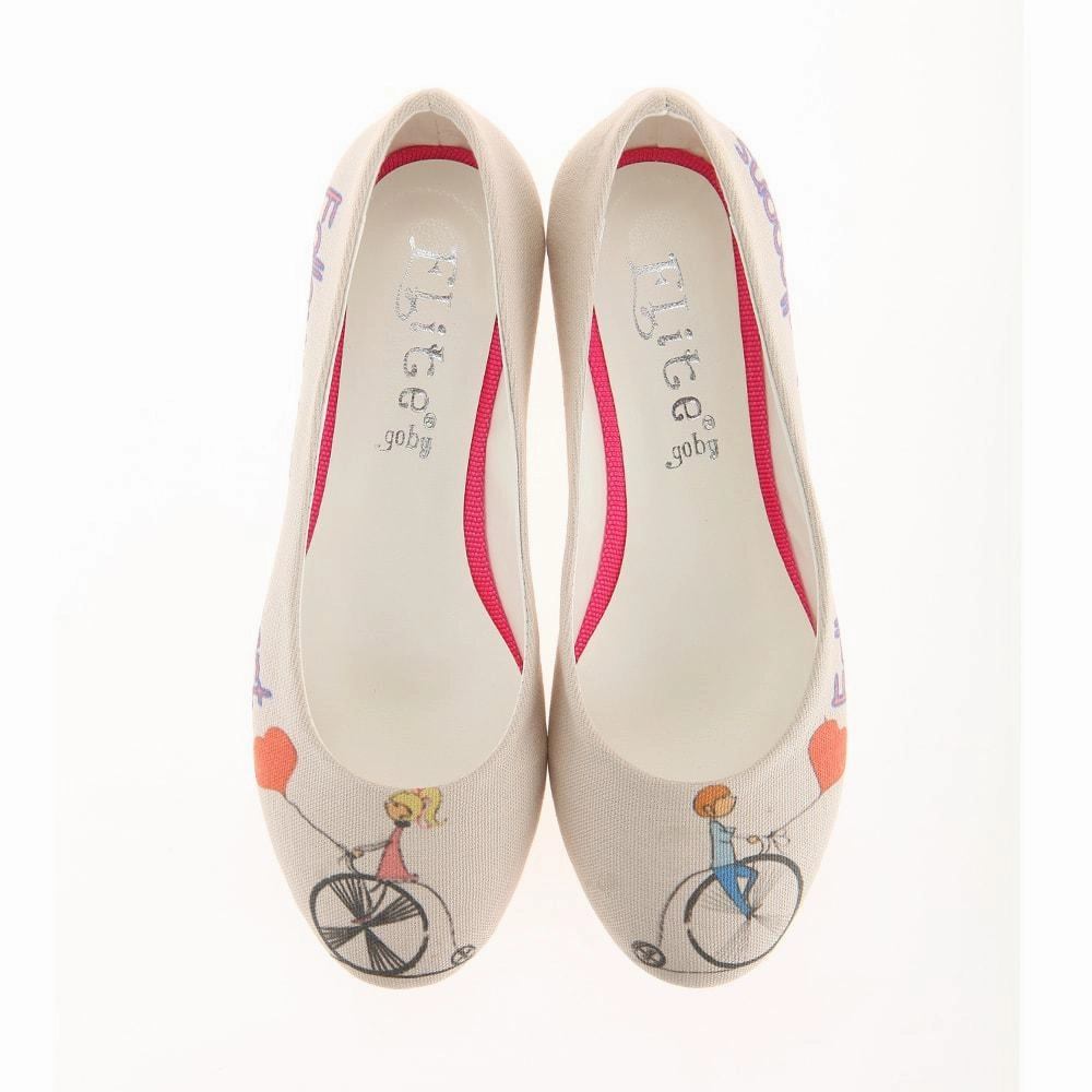 Fit Everywhere Fit Follow Your Balloons Ballerinas Shoes 1109