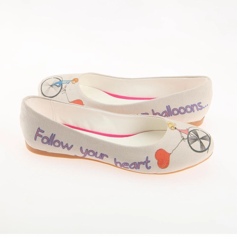 Follow Your Balloons Ballerinas Shoes 1109 Comfortable Corner Style