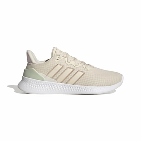 relay shoes Break - in - free ADIDAS GZ6773 PUREMOTION SE WMN'S (Medium) White/Beige/Green Textile Running Shoes