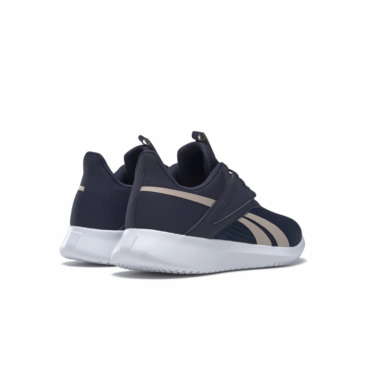 REEBOK GY4053 FLUXLITE WMN'S (Medium) Navy/Rose Gold/Navy Mesh Running Shoes Minimalist feel