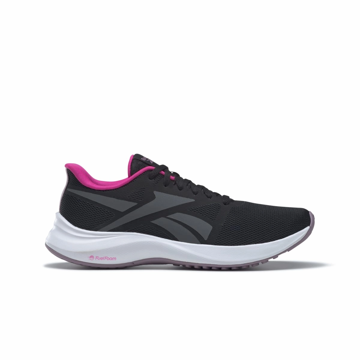 REEBOK GY4086 RUNNER 5.0 WMN'S (Medium) Black/Grey/Lilac Mesh Running Shoes Zero-gravity foam