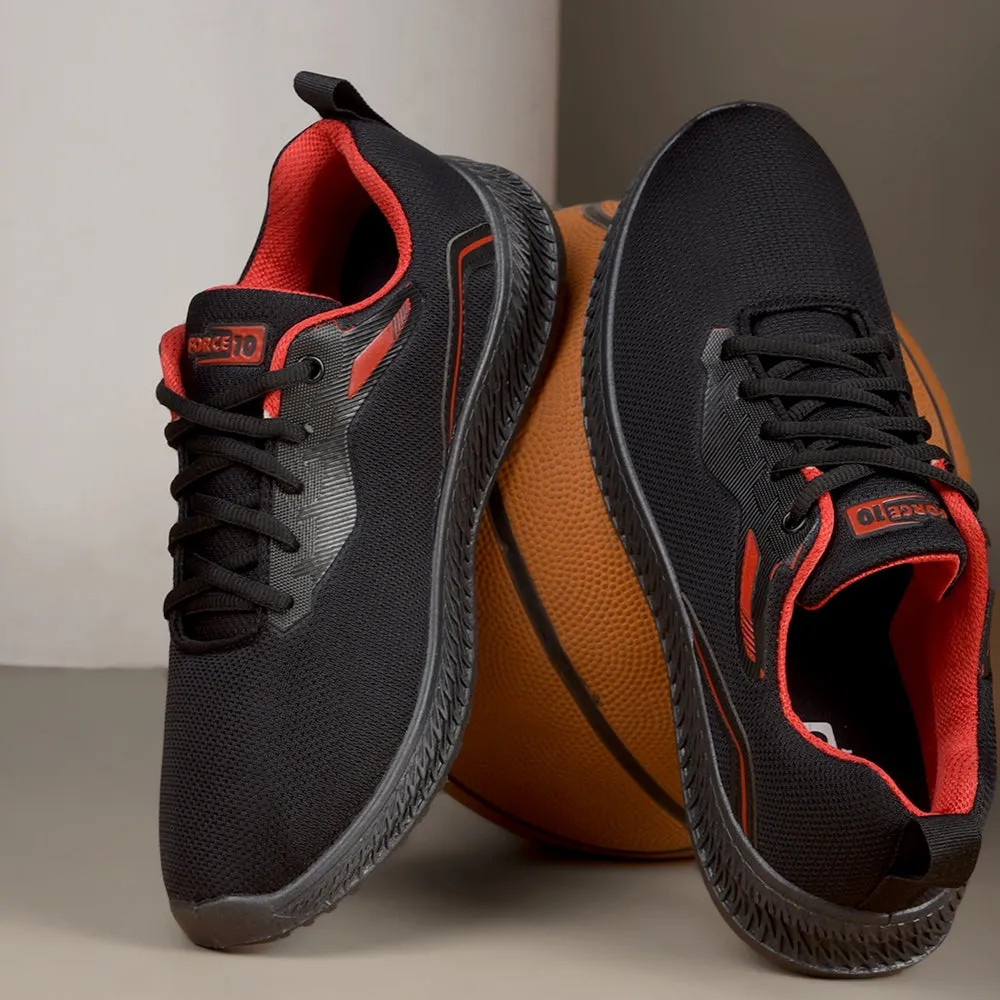 New Balance 608v5 Cross Training Athletic Shoes Force10 Black Sports Walking Shoes For Men OSLO-M1E By Liberty