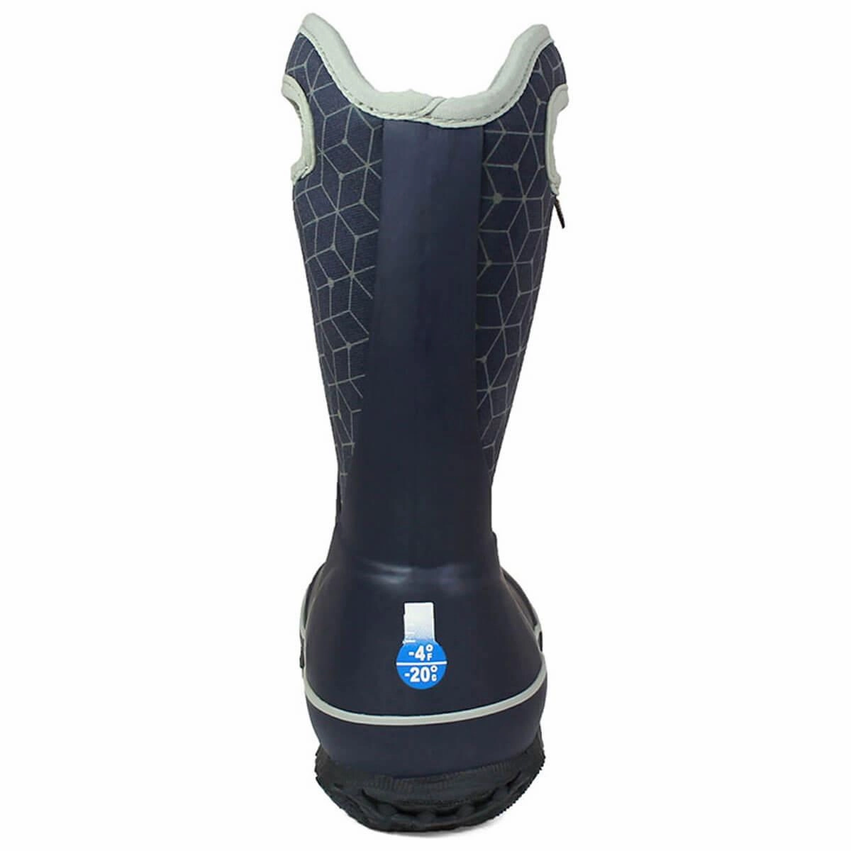 Stuart Weitzman Boots Bogs Kids' Boots - Slushie Web Geo Rain, Dark Blue Multi | 72291-469