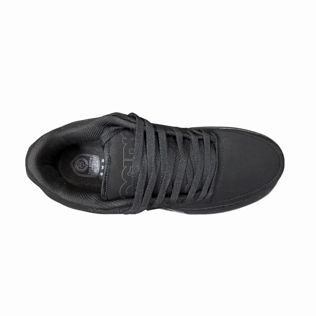OSIRIS 12932538 PROTOCOL MN'S (Medium) Black/Ops Nubuck Skate Shoes Abrasion resistant