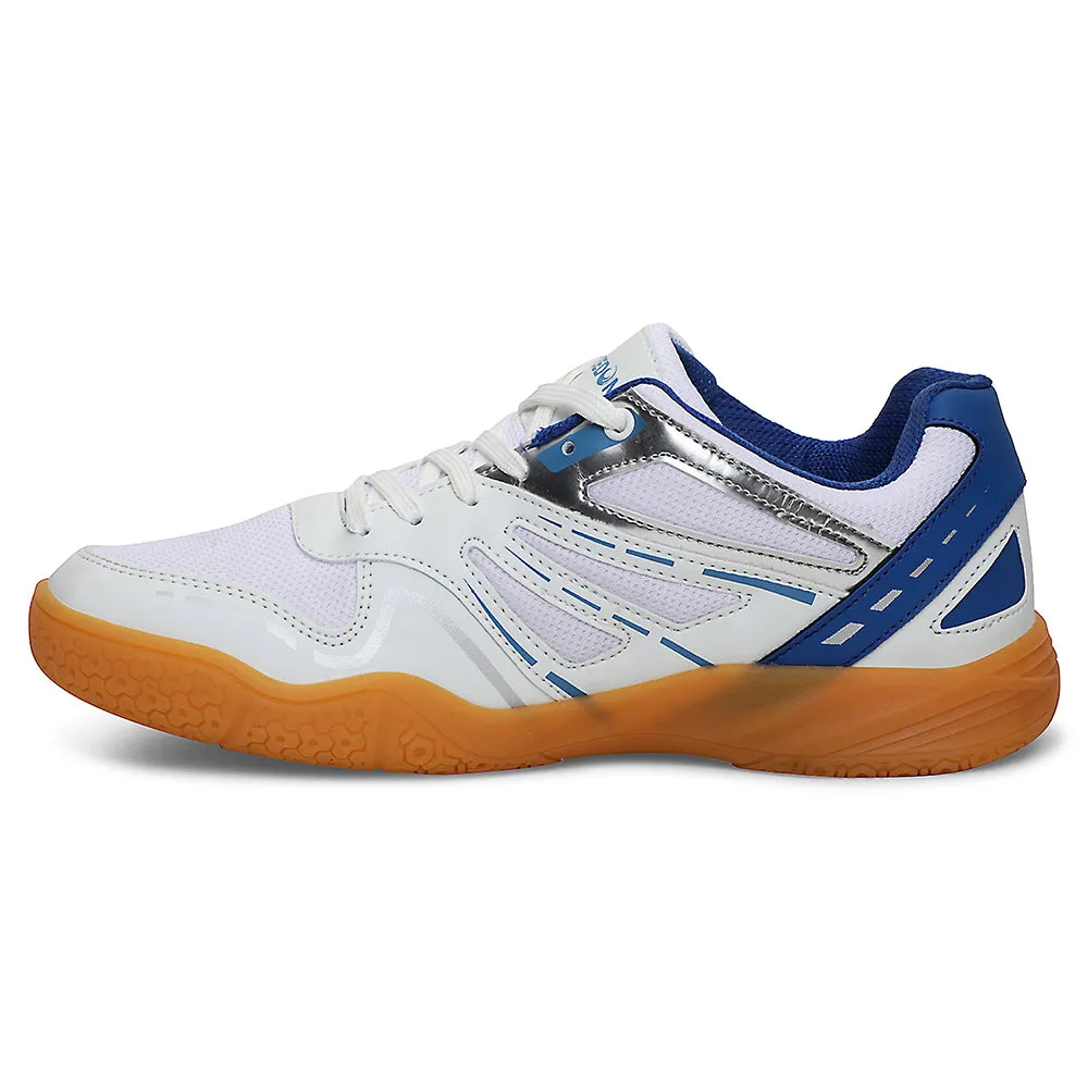 FREEDOM Sky Blue Sports Non-Marking Paddle/Pickleball & Badminton Shoes For Men ASPIRE-1E By Liberty Adidas Dropset 2 Training Shoes