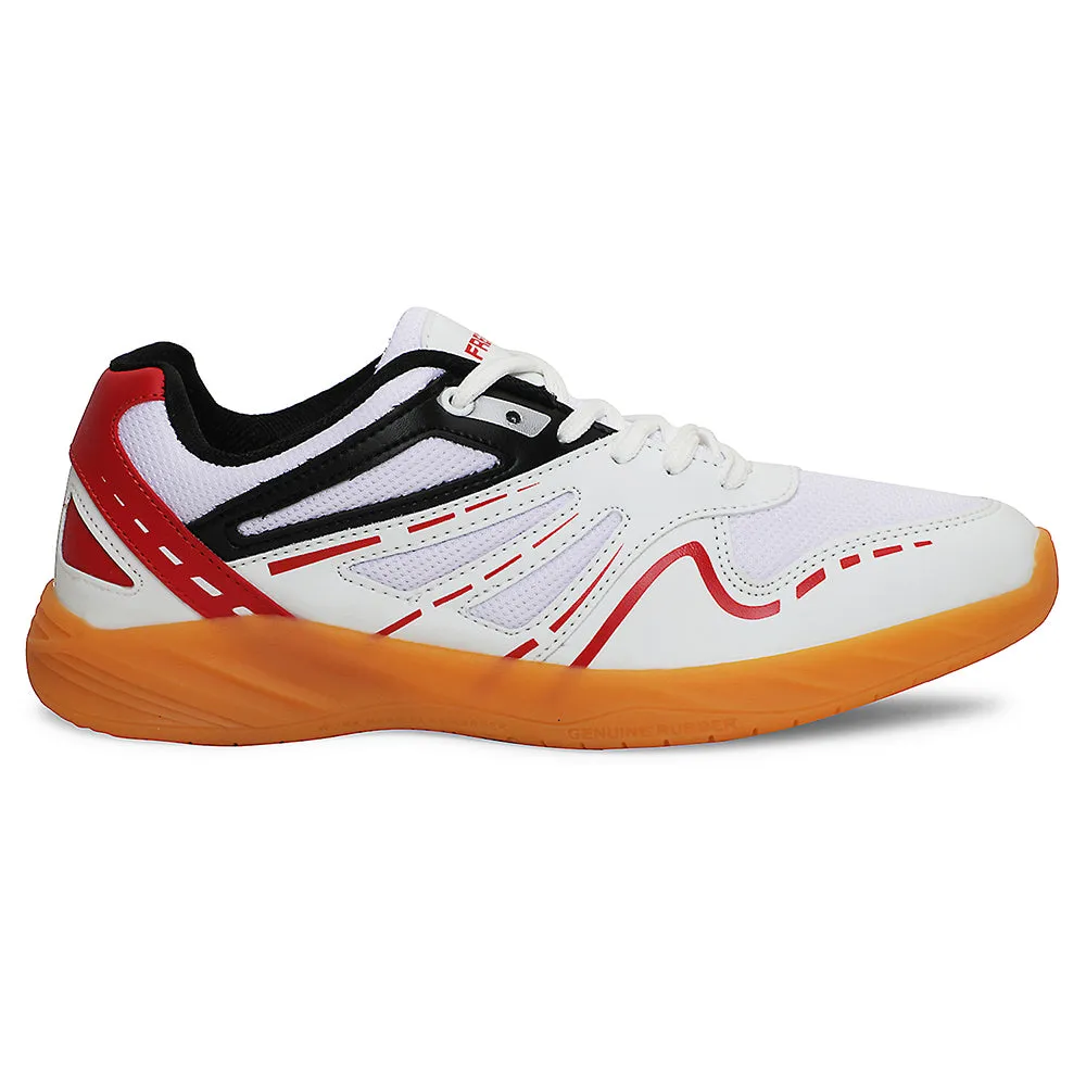 FREEDOM White Sports Non-Marking Paddle/Pickleball & Badminton Shoes For Men ASPIRE-1E By Liberty Nike Metcon 6 Training Shoe