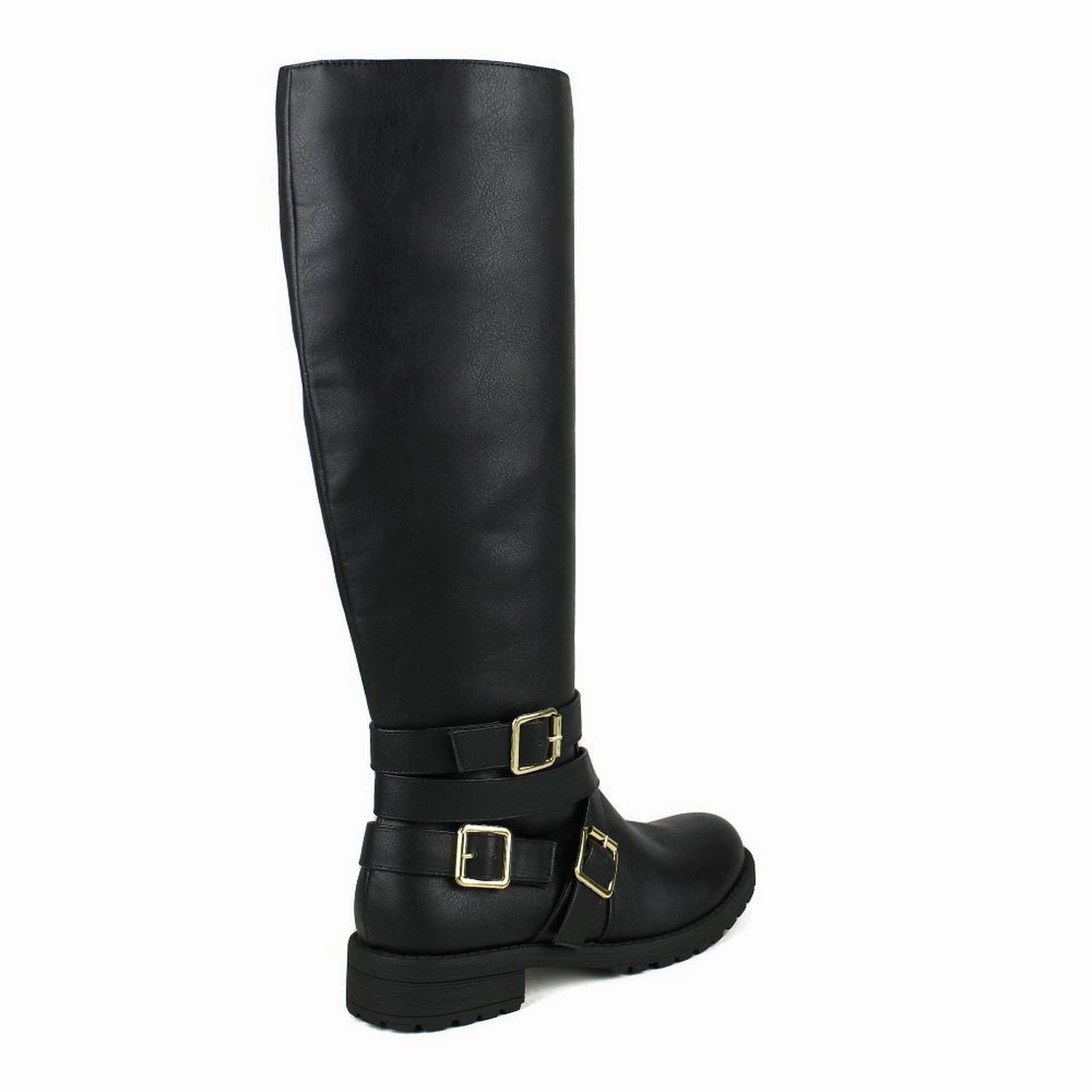 Belt Wrapped Lug Sole Combat Lace Up Vegan Leather Boots Sperry Torrent Chelsea Rain Boot