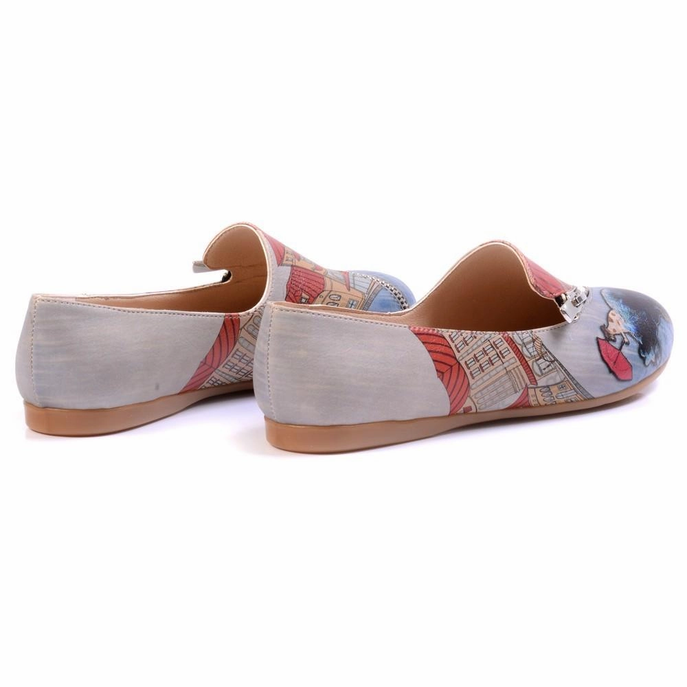 Moisture wicking Town Ballerinas Shoes YAB304