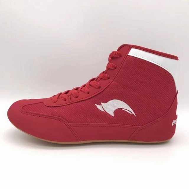 Authentic VeriSign wrestling shoes for men training shoes tendon at the end leather sneakers professional boxing shoes Ebay Asics Volleyball Shoes