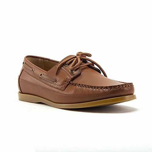 Men's Classic Slip on Moccasin Style Dress Loafers Boat Shoes, Dress Shoe