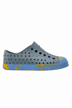 Native Jefferson Sugarlite Marbled Child - Weather Grey/Resting Spicy Marble Pokemon Tennis Shoes