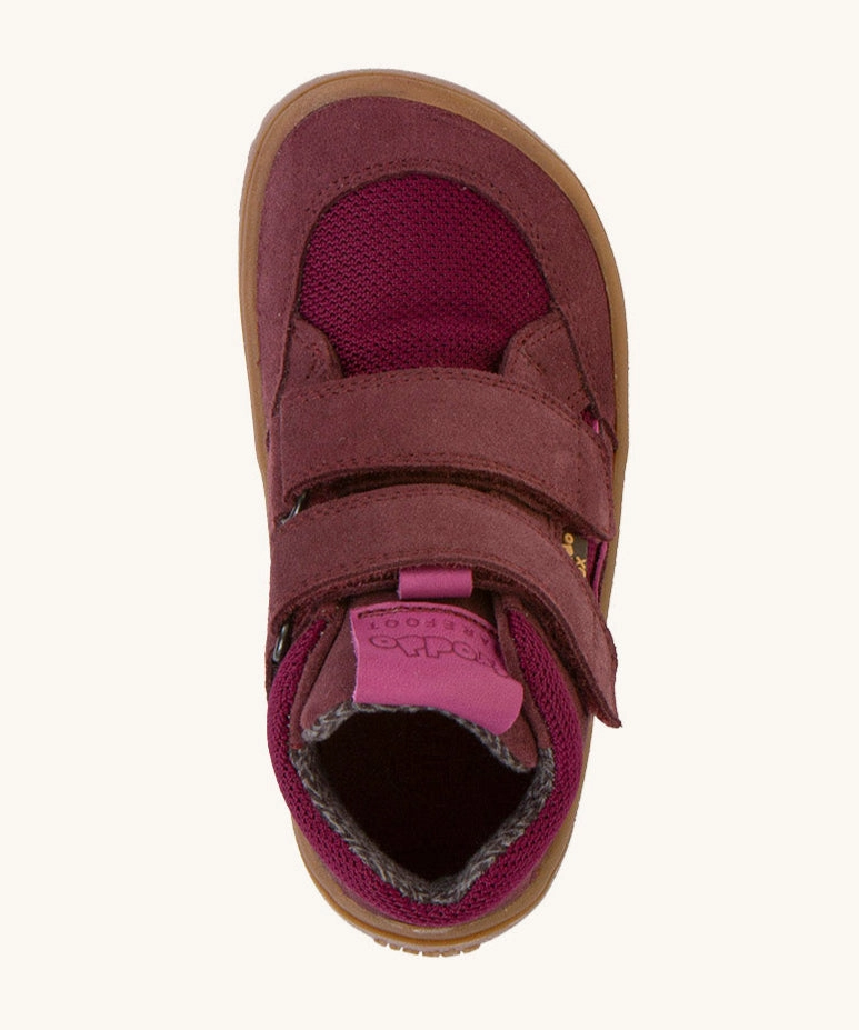 Froddo Barefoot TEX Kids Autumn Shoes - Bordeaux Leather Adidas Shoes