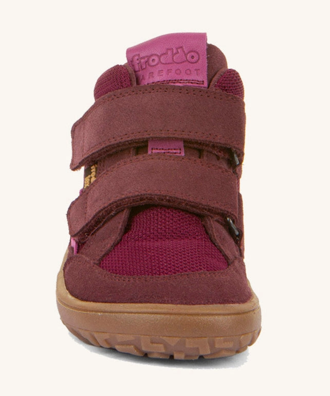 Adidas Shoes With Light Froddo Barefoot TEX Kids Autumn Shoes - Bordeaux