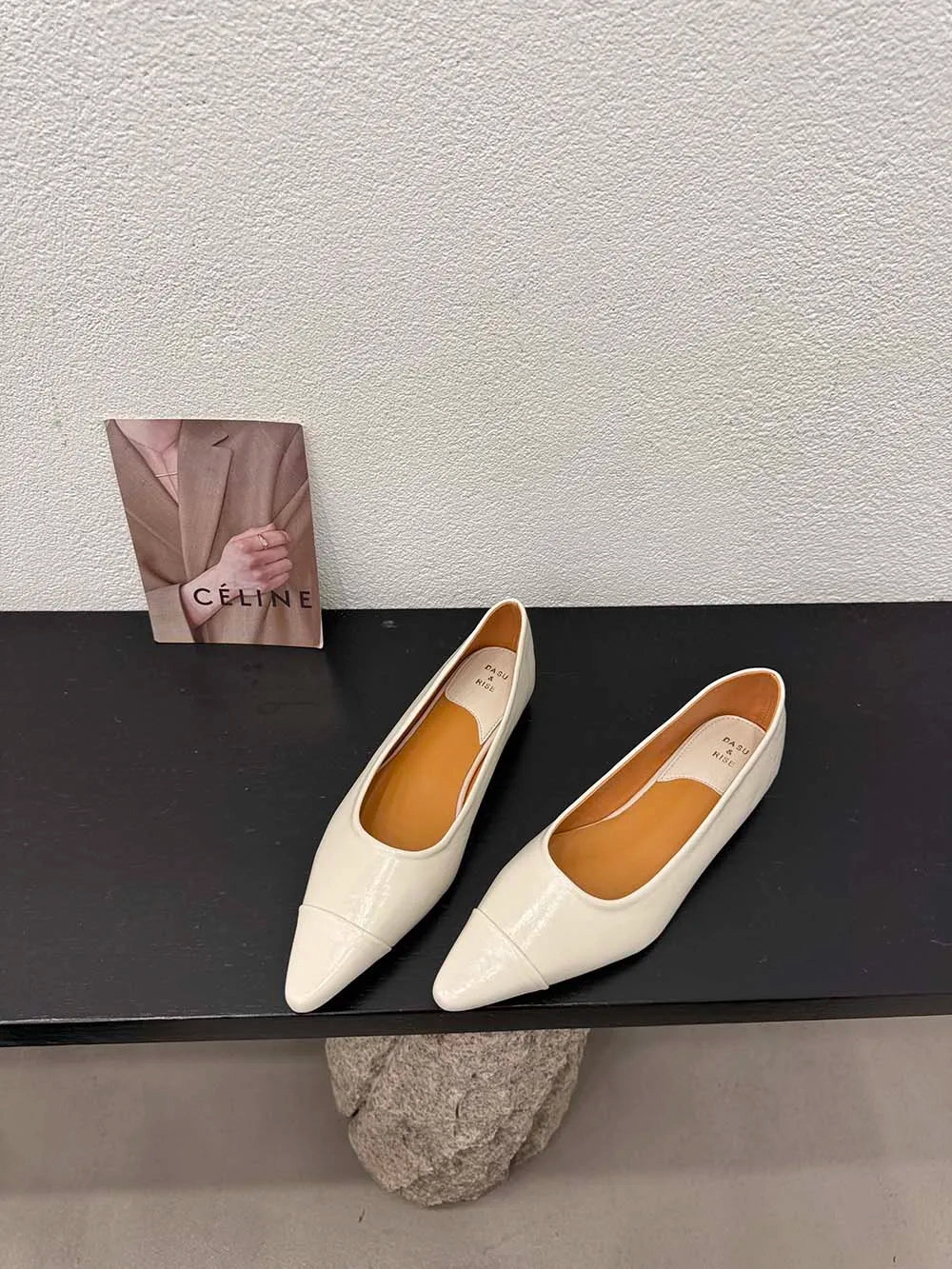 binfenxie  -  Pointed Toe Women Flats Loafers 2024 New Arrivals Black Brown Beige Red Autumn Dress Shoes Woman Party Loafers Mules Size 35-39 Coach Loafers Suede