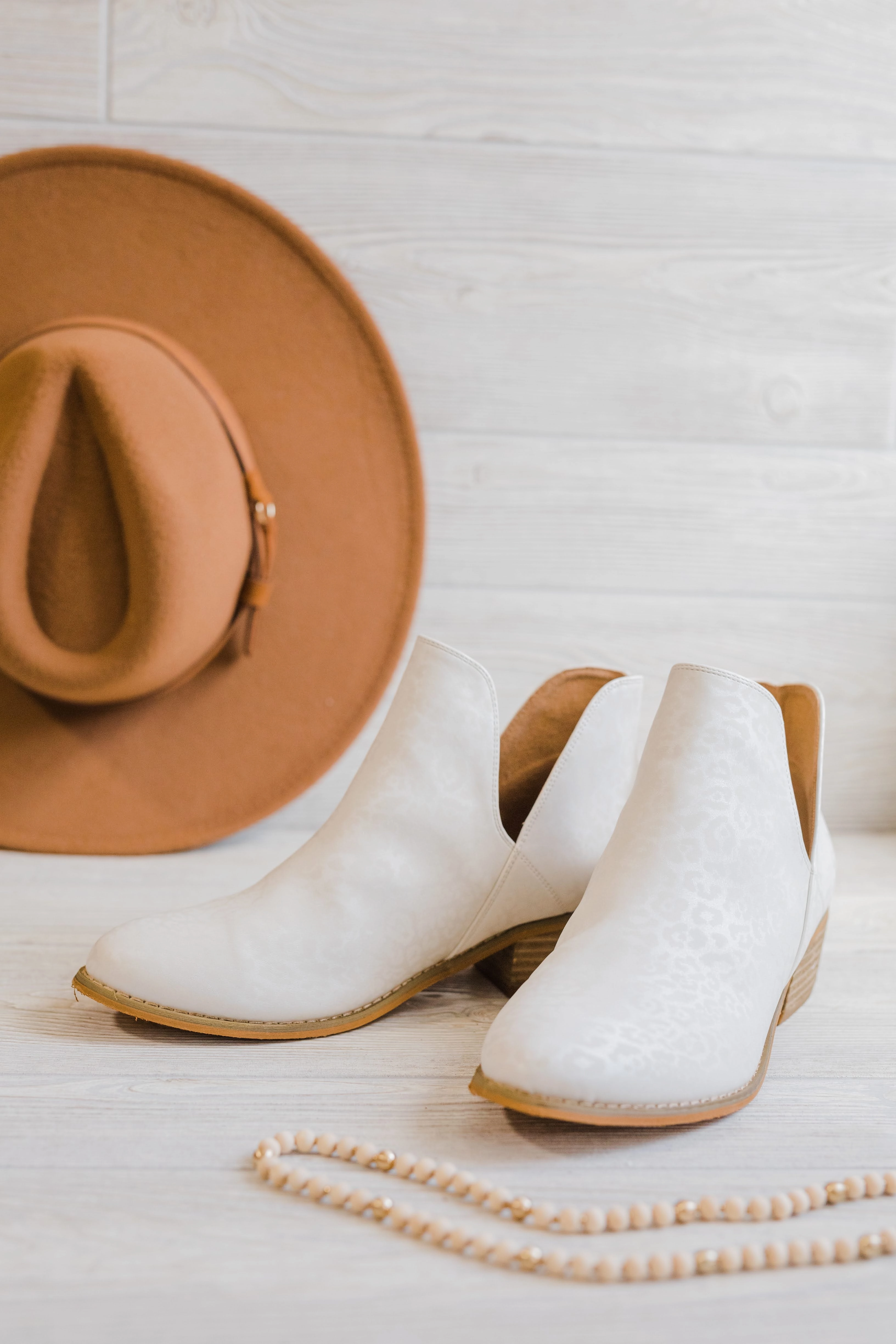 Corky's Wayland Bootie in White Leopard Adidas Run 70s Shoes