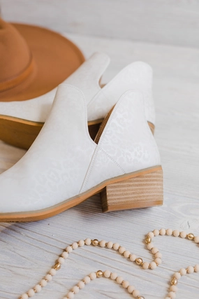 Adidas Anthony Edwards Shoes Corky's Wayland Bootie in White Leopard