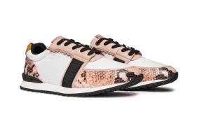 Strider Luxe | Nude Snake Gym Footwear hybrid materials