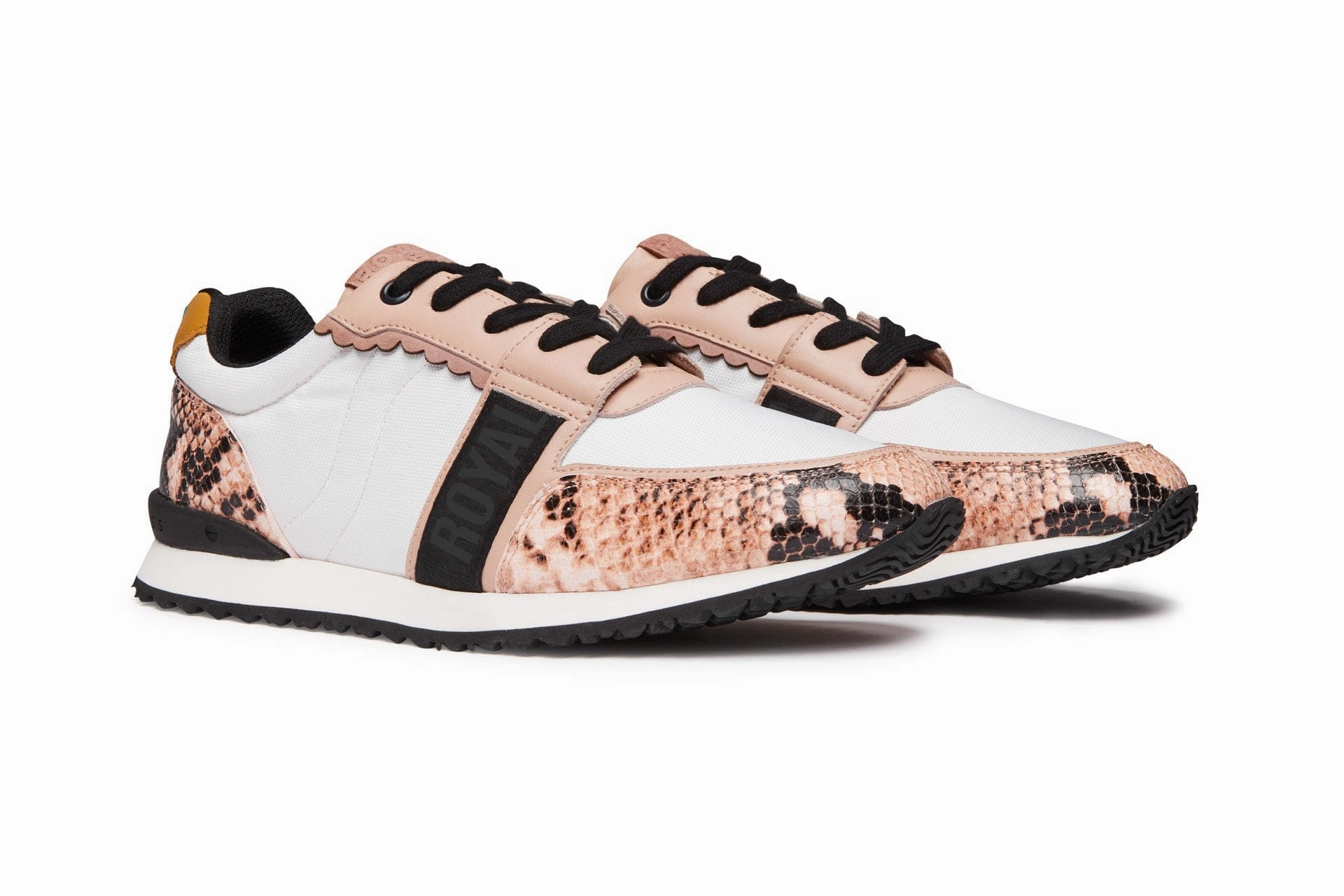 oil - resistant shoes Strider Luxe | Nude Snake