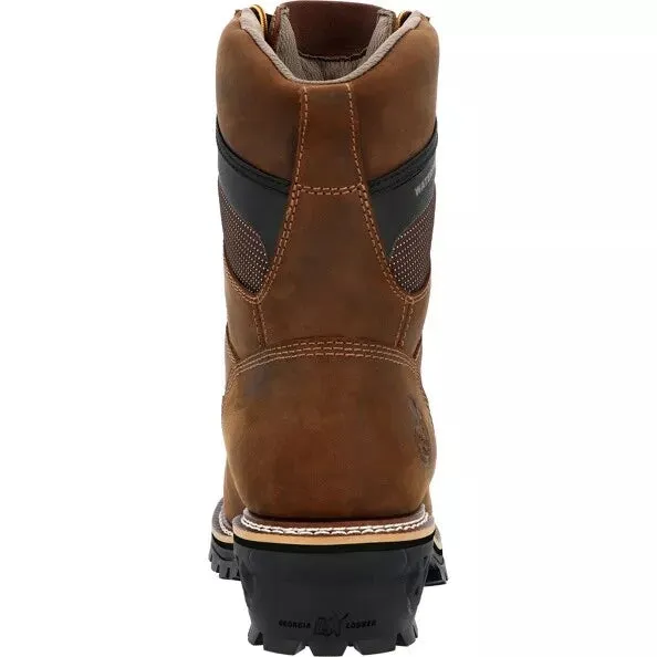 Georgia Boot Men's LTX Logger Composite Toe Waterproof Work Boot GB00617 Custom Work Boots