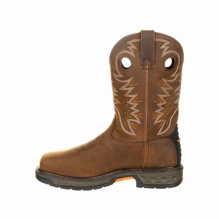 Georgia Boot Carbo-Tec LT Alloy Toe Waterproof Pull-On Boot GB00224 Heat Rash On Feet From Work Boots