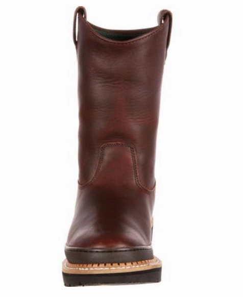 Georgia Boot Men's Georgia Giant Wellington Pull On Work Boot G4274 Best Work Boots For Tow Truck Drivers