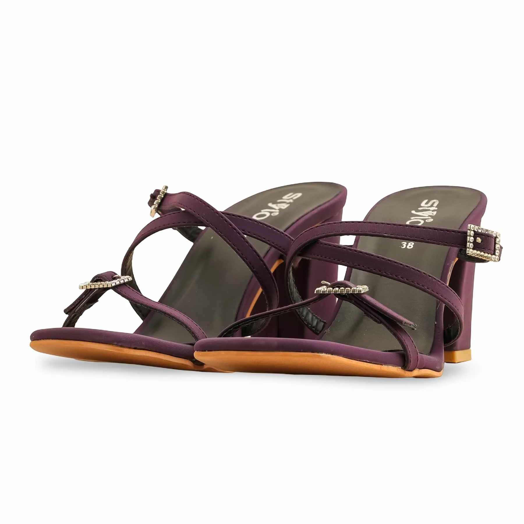 Purple Formal Women Slipper FR8368 Baby Yoda Slippers