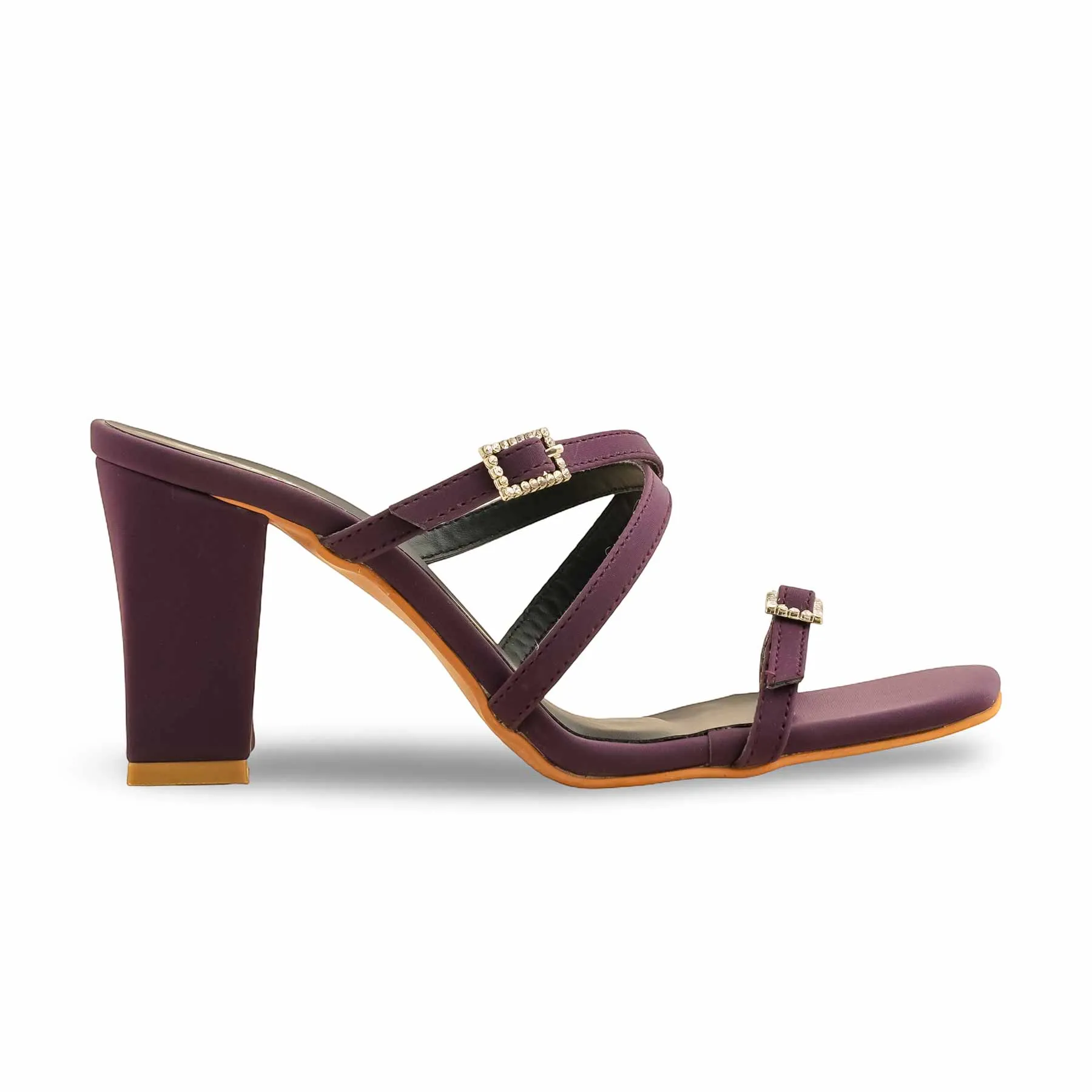 Slides And Socks Purple Formal Women Slipper FR8368